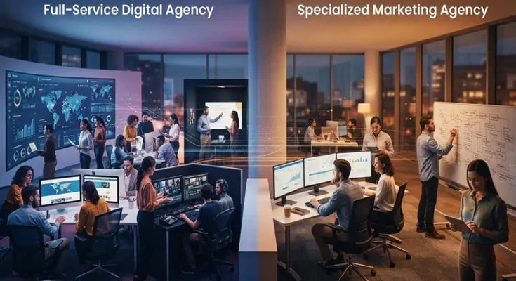 Full-Service Digital Agency vs Specialized Marketing Agency Comparison