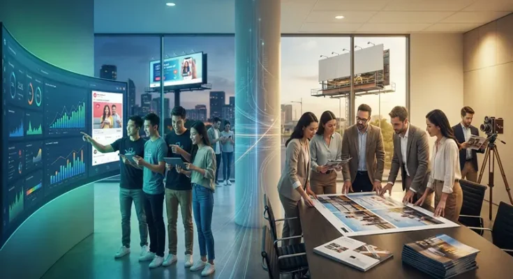 Key Differences Between Digital Advertising and Traditional Marketing Methods
