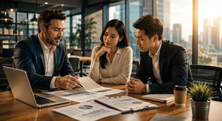 BUSINESS FUNDING GUIDE | THE BUSINESS OWNER'S COMPLETE GUIDE TO GETTING THE BEST LOAN TERMS - business funding illustration